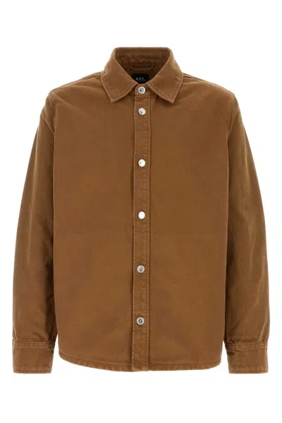 A.P.C. A.P.C. SURCHEMISE À BOUTON-PRESSIONS