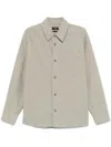 Apc A.p.c. Surchemise Basile Brodee Poitrine