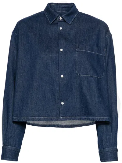 A.p.c. Surchemise Samantha Clothing In Blue