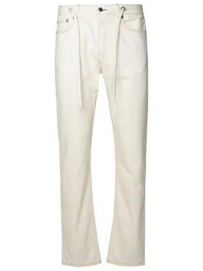 Apc A.p.c. Drawstring Jeans In Neutrals