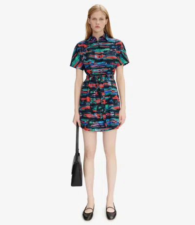 Apc Suzanne Dress 38 Multicolored