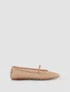 Apc Ballet Flats A.p.c. Woman Color Beige In Bab - Rosy Beige