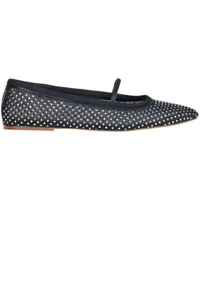 Apc Swan Ballerinas In Blue