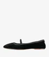 Apc Swan Ballet Flats Eu39-w9 Black In Black