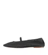 Apc Swan Ballet Flats In Lzz - Black