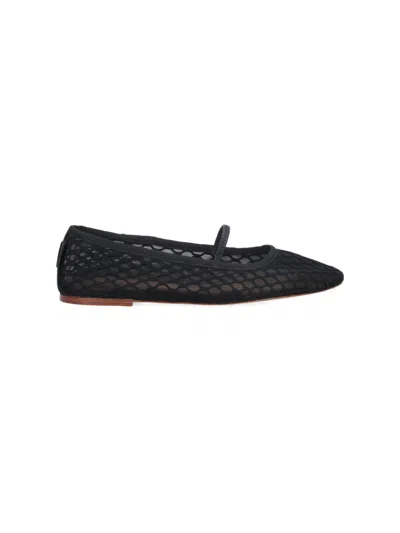 Apc A.p.c. Swan Mesh Ballerinas Black