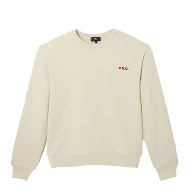 Apc Sweat Boxy Petit Vpc In Blg Mastic Rouge