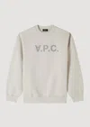 Apc Sweat Oversize Grand Vpc In Neutral