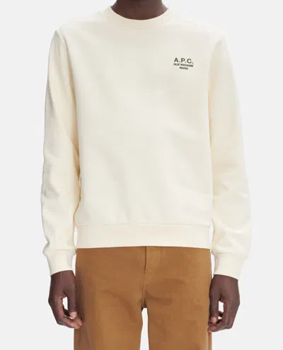 Apc Standard Rue Madame Unisex Sweatshirt (m) L Alj In White