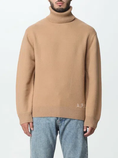 Apc Jumper A.p.c. Men In Beige