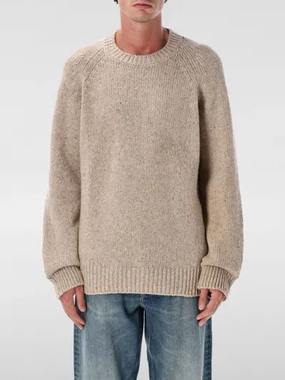 APC SWEATER A. P.C. MEN COLOR BEIGE,H35960022