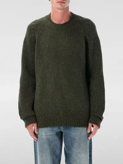 APC SWEATER A. P.C. MEN COLOR GREEN,H35960012