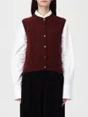 Apc Sweater A. P.c. Woman Color Burgundy In Brown