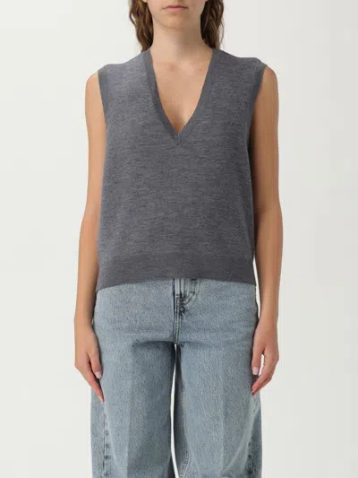 APC WAISTCOAT A. P.C. WOMAN COLOR CHARCOAL,H13606033
