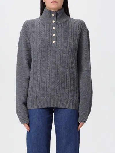 APC SWEATER A. P.C. WOMAN COLOR CHARCOAL,H16204033