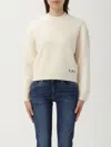 Apc Sweater A. P.c. Woman Color Ecru In White