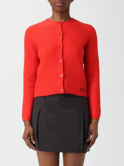 Apc Sweater A. P.c. Woman Color Red In Red