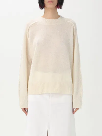 Apc Ivory Alpaca Blend Naomie Sweater In Beige