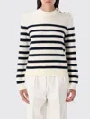 Apc Sweater A. P.c. Woman Color White In Multi