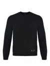 Apc A.p.c. Edward Knit Sweater In Black