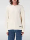 Apc Turtleneck Long-sleeved Jumper A.p.c. In Beige