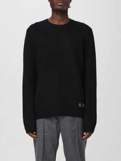 APC SWEATER A. P.C. MEN COLOR BLACK,F94962002