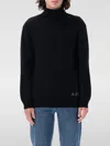 Apc A.p.c. Walter High-neck Sweater In Schwarz