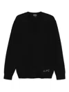 Apc Kenny Button Cardigan In Black