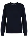 Apc Navy Philo Sweater In Blue