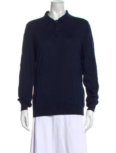 Pre-owned A.p.c. Sweater In Blue