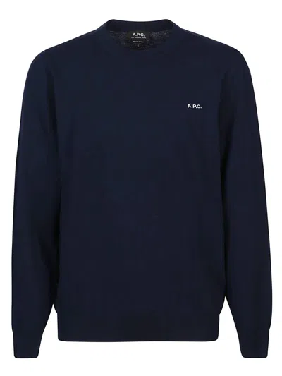 Apc Mayeul Sweater In Blue