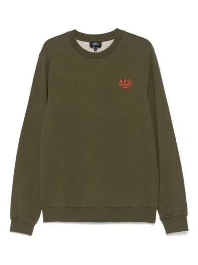 Apc A.p.c. Sweater In Green