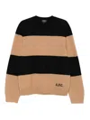 Apc A.p.c. Sweaters In Brown