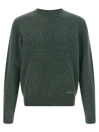 A.p.c. Sweater In Green