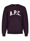 Apc Sweater Made Of Soft Virgin Wool In Purple