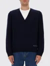 Apc Sweater A. P.c. Men Color Blue In Blue