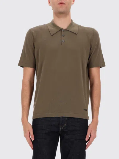 Apc Polo Shirt A. P.c. Men Color Green