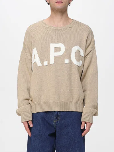 A.p.c. Sweater A. P.c. Men Color Beige In Neutral