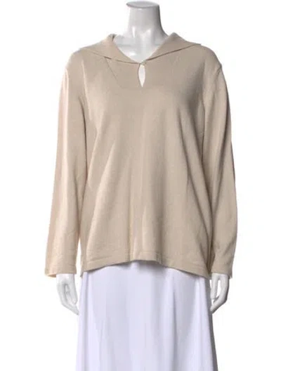 Pre-owned A.p.c. Sweater In Neutral