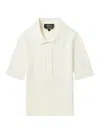 Apc Danae Cotton Polo Shirt In White