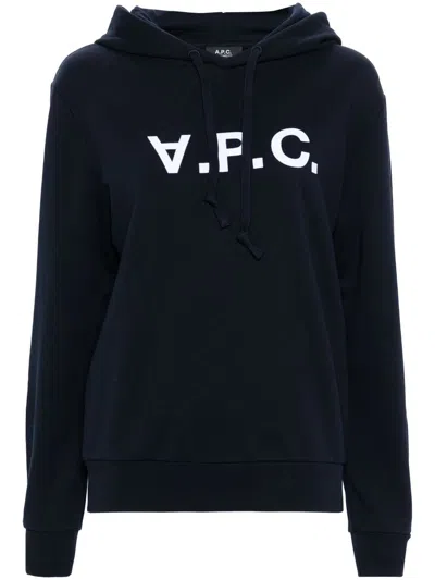 Apc A.p.c. Sweaters In Blue
