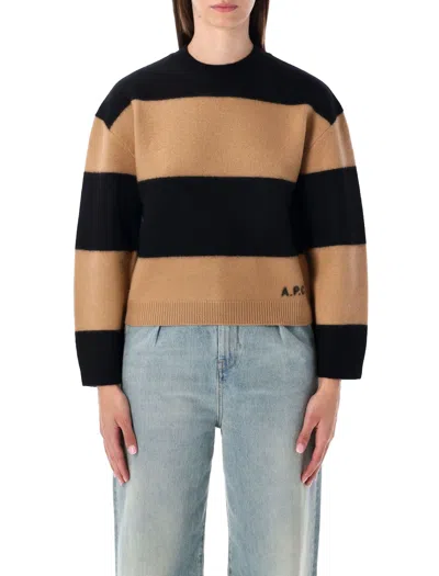 Apc A.p.c. Sweaters In Brown