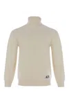 Apc Turtleneck Long-sleeved Jumper A.p.c. In Beige