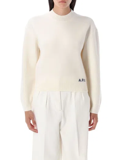 APC A.P.C. SWEATERS BEIGE