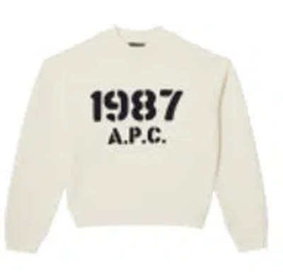 Apc A.p.c. Sweaters Beige In Brown