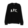 Apc A.p.c. Sweaters Black In Black