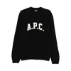 Apc A.p.c. Sweaters Black In Black