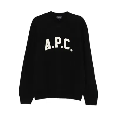 APC SWEATERS BLACK