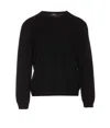 Apc Embroidered-logo Virgin Wool Jumper In Black
