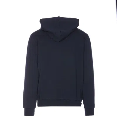 Apc Black Cotton Item Sweatshirt In Blue